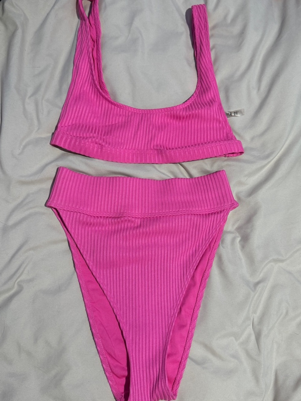 Pink bikini